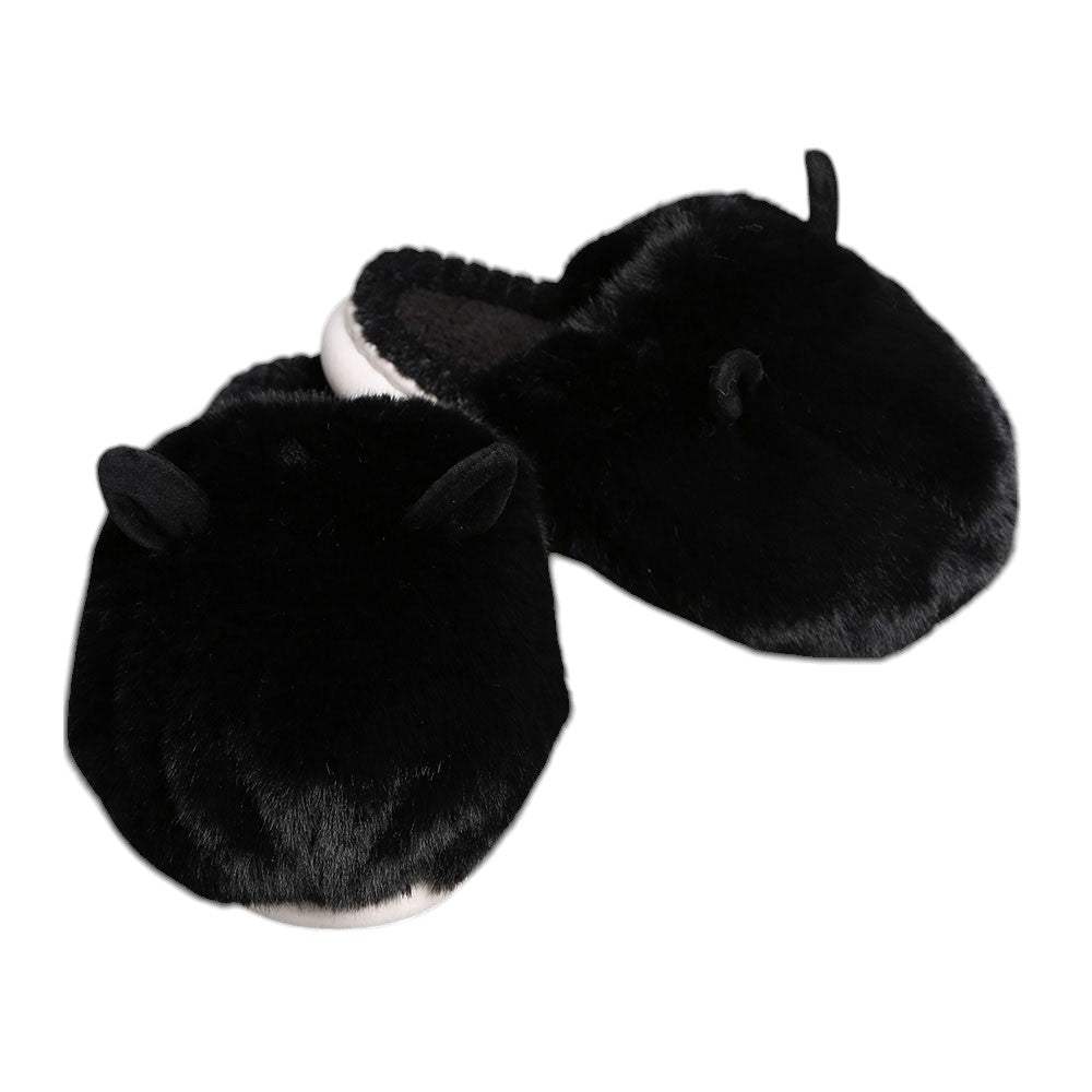 Fuzzy Faux Fur Bunny Soft Home Indoor Floor Slippers - Madeline Love - Flyclothing LLC