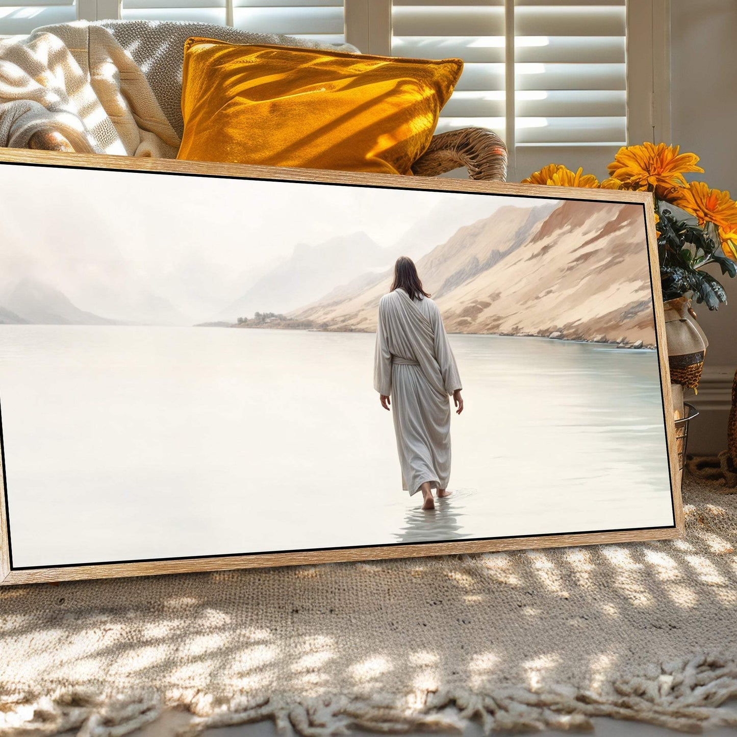 Walking on Water - Faith Wall Art XI - Tailored Canvases - Flyclothing LLC