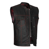 Fury - Club Vest (Red) - GoLeather