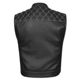 Diamond Fury - Club Vest (White) - GoLeather