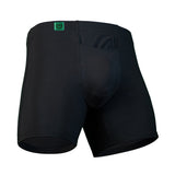 SHEATH 3.21 Bamboo Men's Single Pouch Horizontal Fly Boxer Brief 5" (3 Pack)