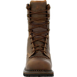 Georgia Boot AMP LT Logger Composite Toe Insulated Waterproof Work Boot - Georgia Boot - Flyclothing LLC