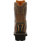 Georgia Boot AMP LT Logger Composite Toe Insulated Waterproof Work Boot - Georgia Boot