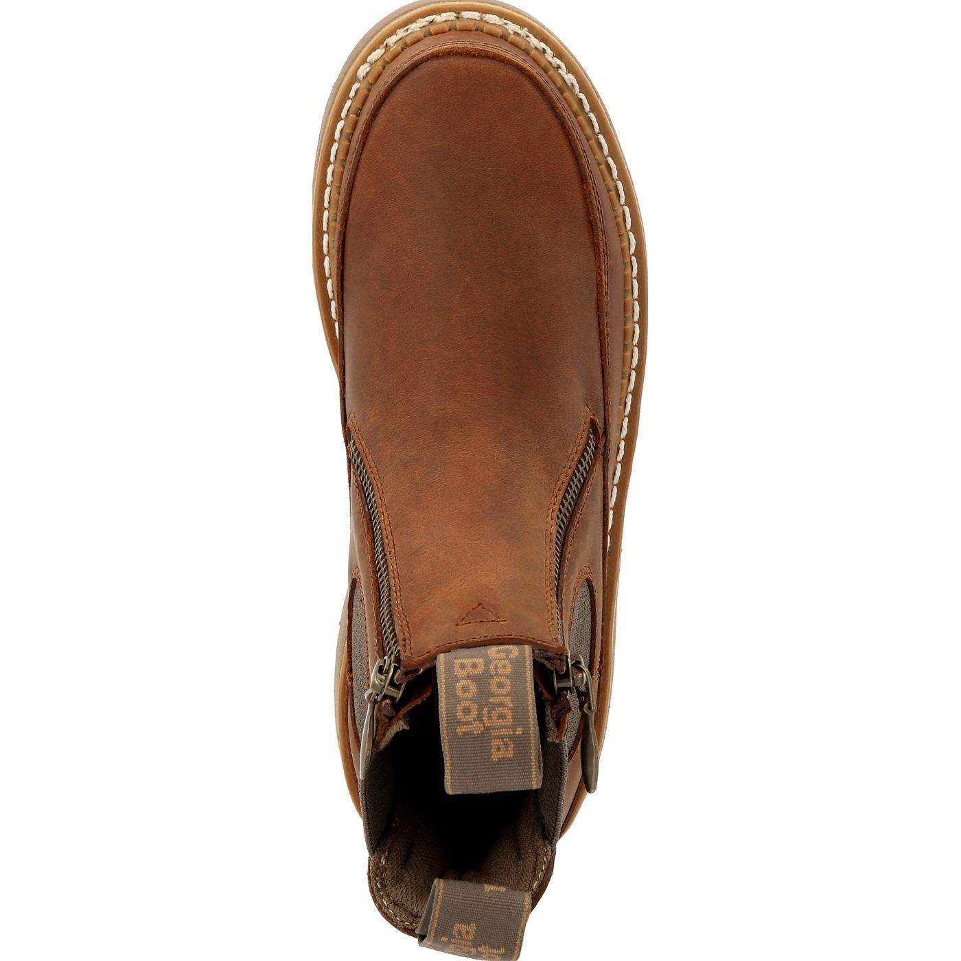 Georgia Boot Women's Side Zip Chelsea Romeo - Georgia Boot - Flyclothing LLC