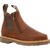 Georgia Boot Women's Side Zip Chelsea Romeo - Georgia Boot