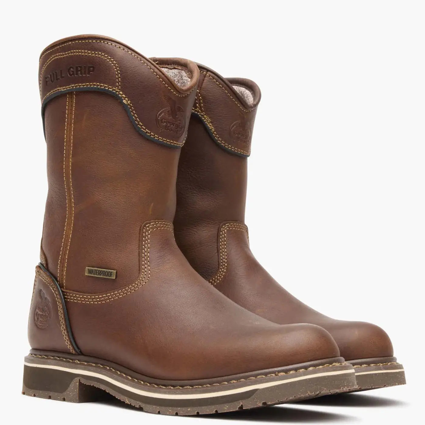 Georgia Boot AMP LT Edge Women's Waterproof Pull On Work Boot - Georgia Boot - Flyclothing LLC