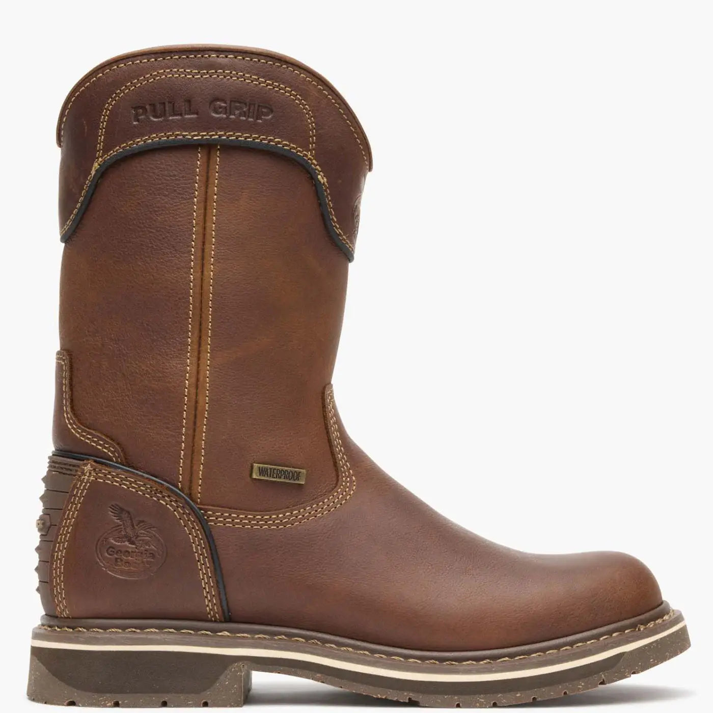 Georgia Boot AMP LT Edge Women's Waterproof Pull On Work Boot - Georgia Boot - Flyclothing LLC