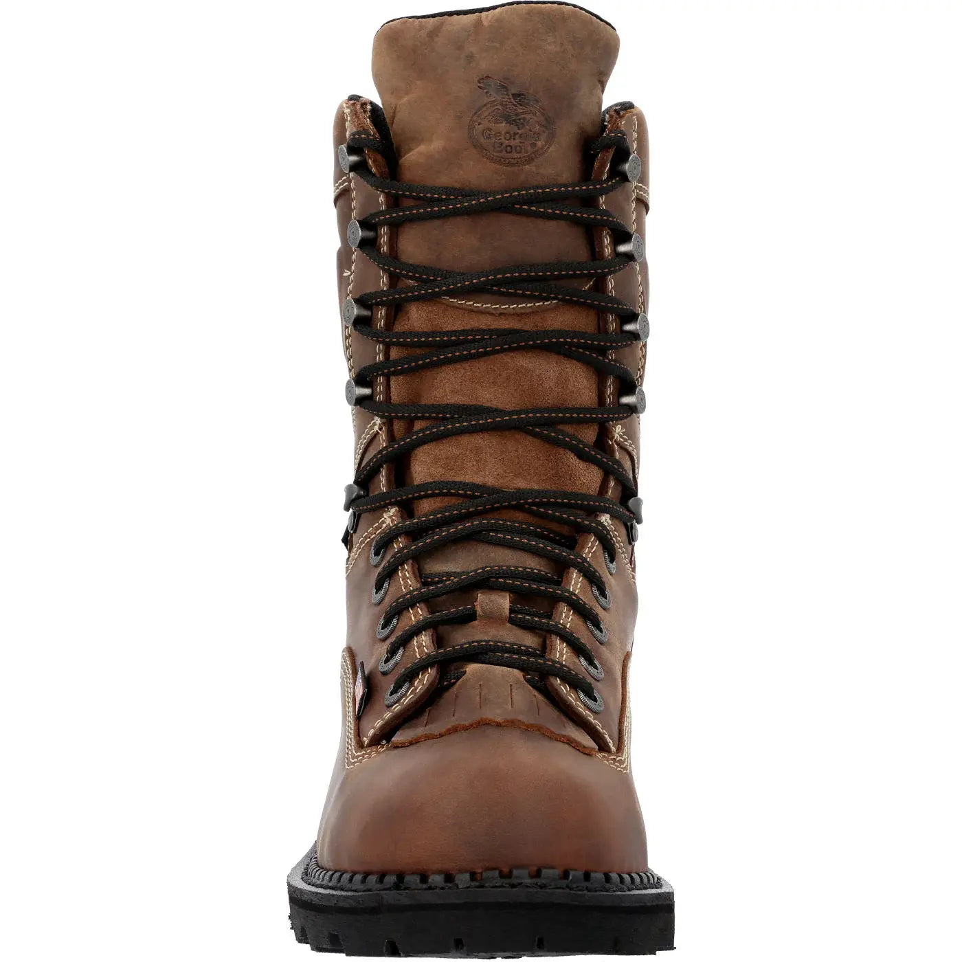 Georgia Boot Men's USA Scalloped Heel Waterproof Logger - Georgia Boot - Flyclothing LLC