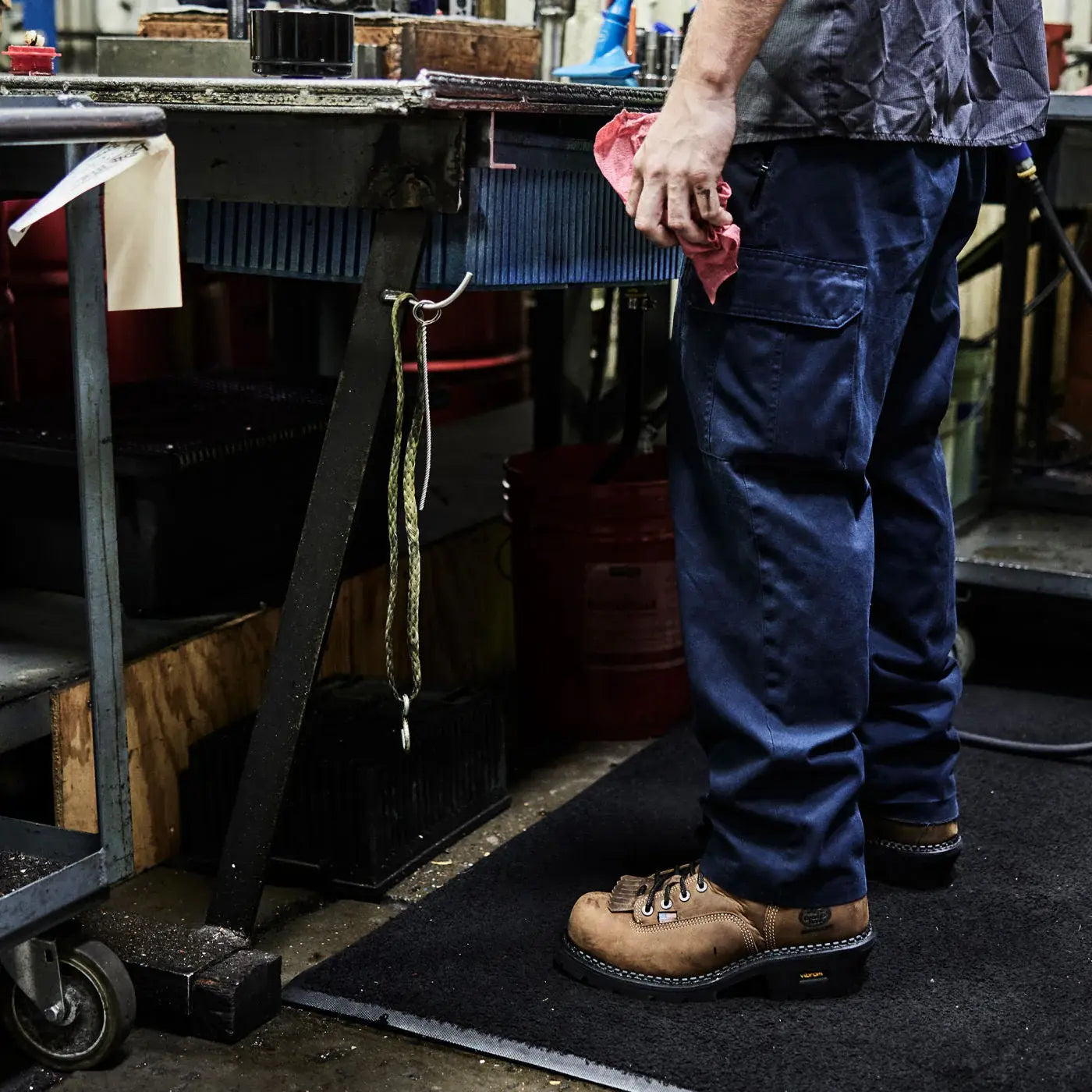Georgia Boot Men's USA Scalloped Heel Waterproof Logger - Georgia Boot - Flyclothing LLC