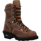 Georgia Boot Men's USA Scalloped Heel Waterproof Logger - Georgia Boot - Flyclothing LLC
