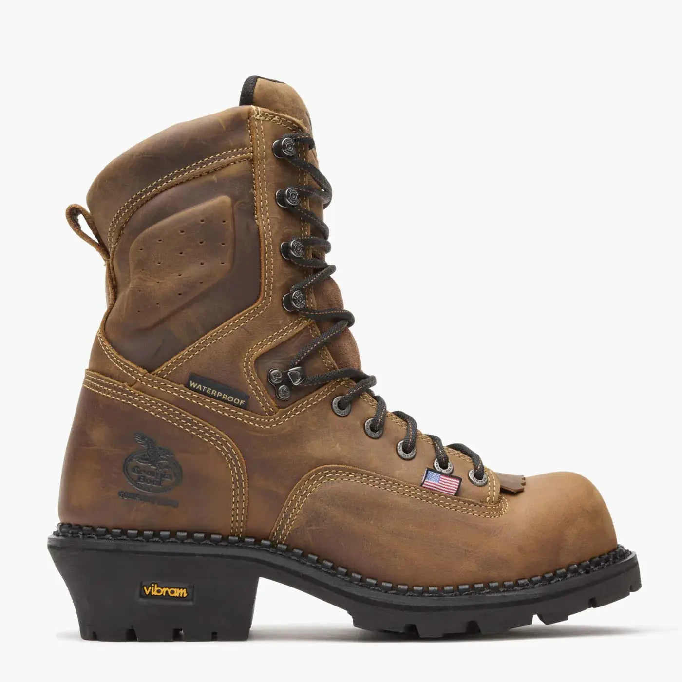 Georgia Boot USA Logger Composite Toe Waterproof Work Boot - Georgia Boot - Flyclothing LLC