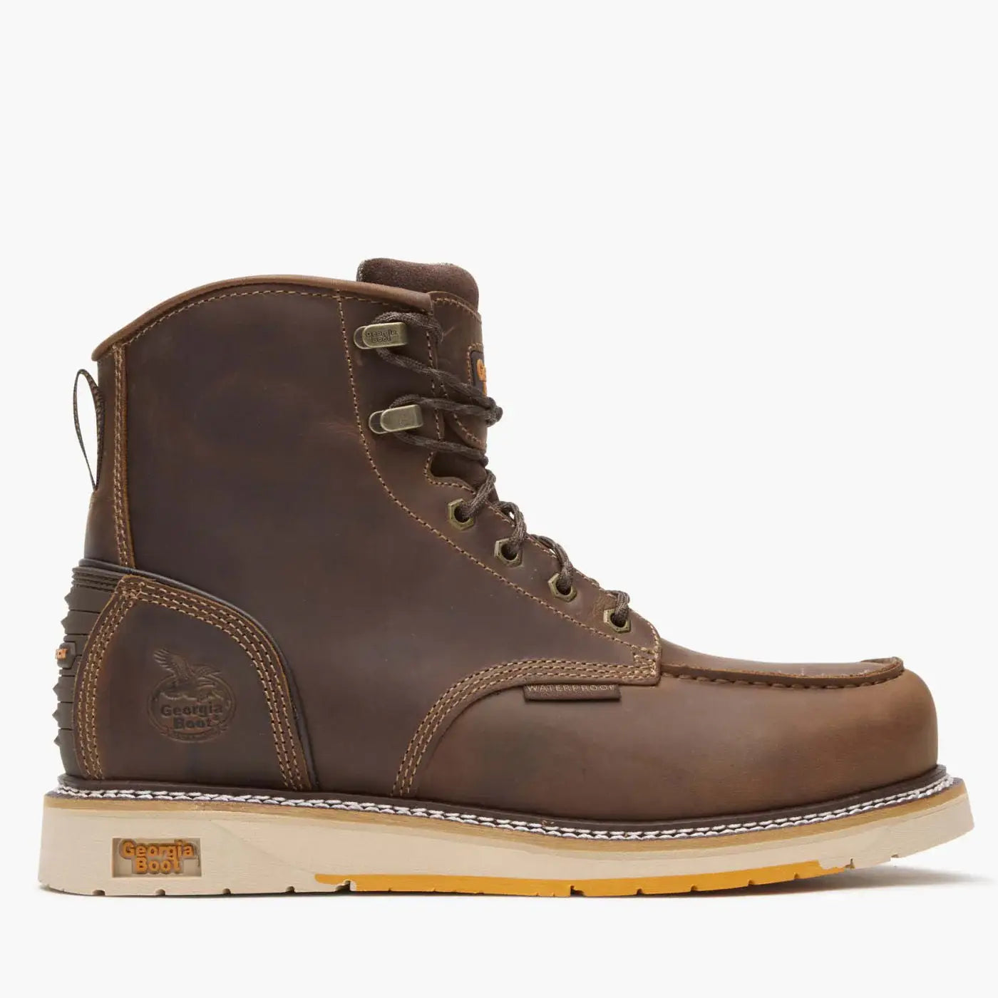 Georgia Boot AMP LT Wedge Composite Toe Waterproof Work Boot - Georgia Boot - Flyclothing LLC