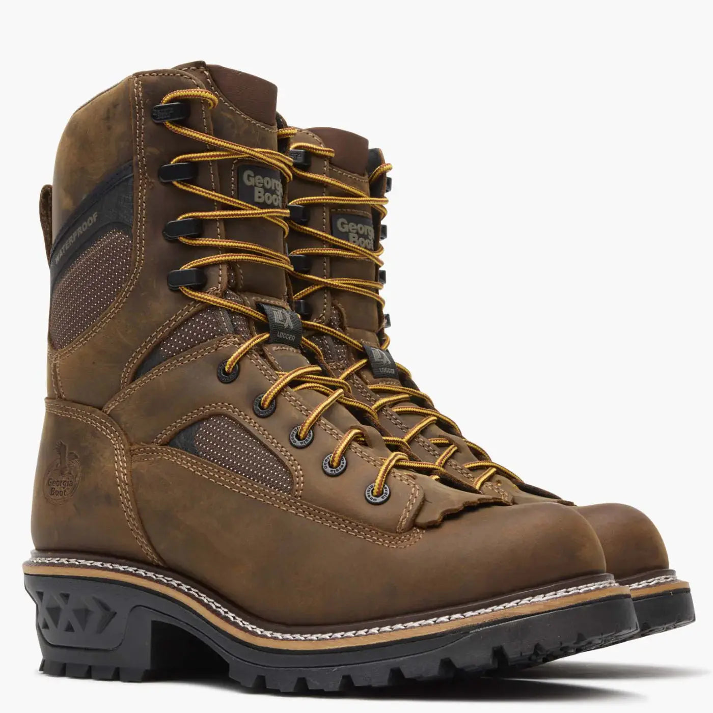 Georgia Boot LTX Logger Waterproof Work Boot Crazy Horse - Georgia Boot - Flyclothing LLC