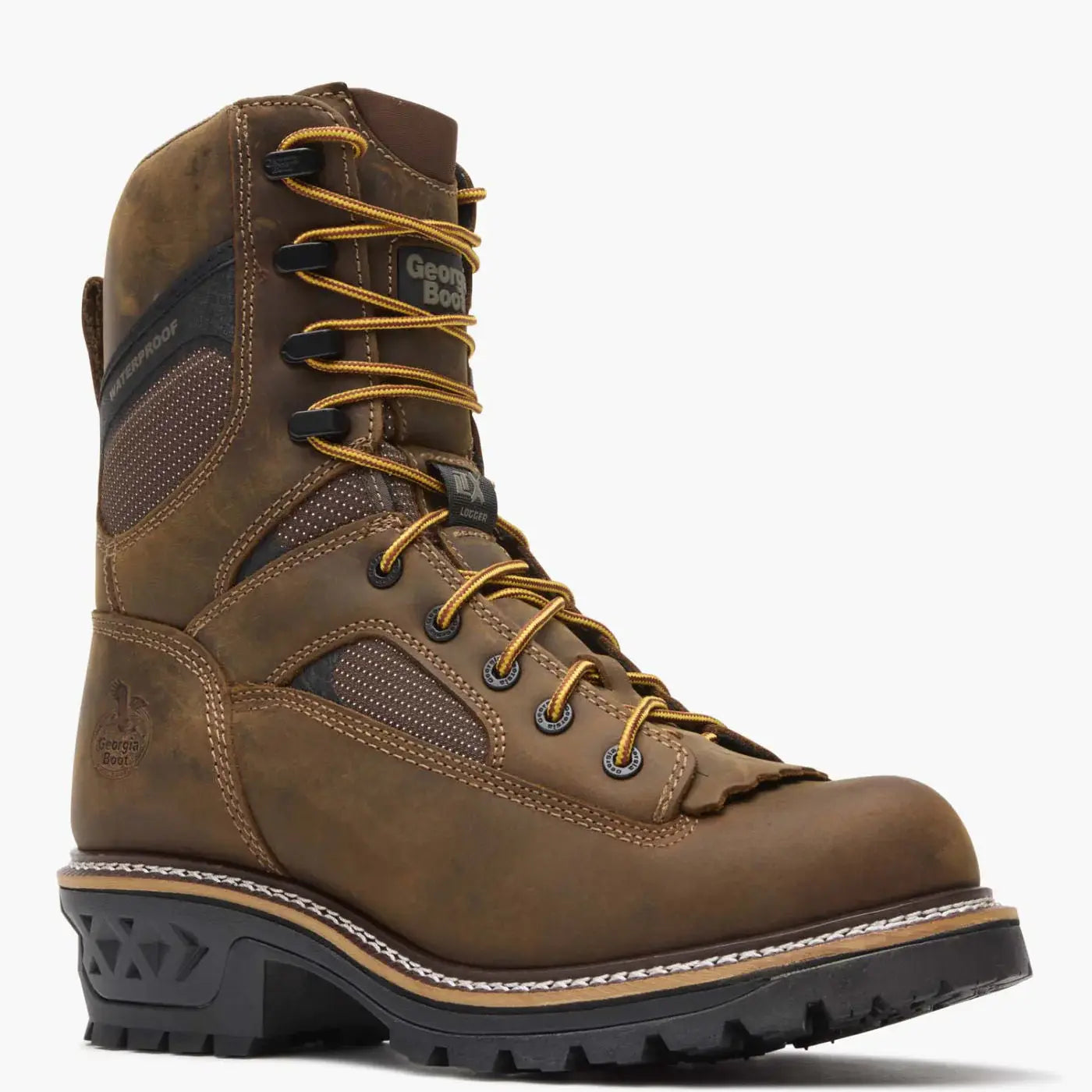 Georgia Boot LTX Logger Waterproof Work Boot Crazy Horse - Georgia Boot - Flyclothing LLC