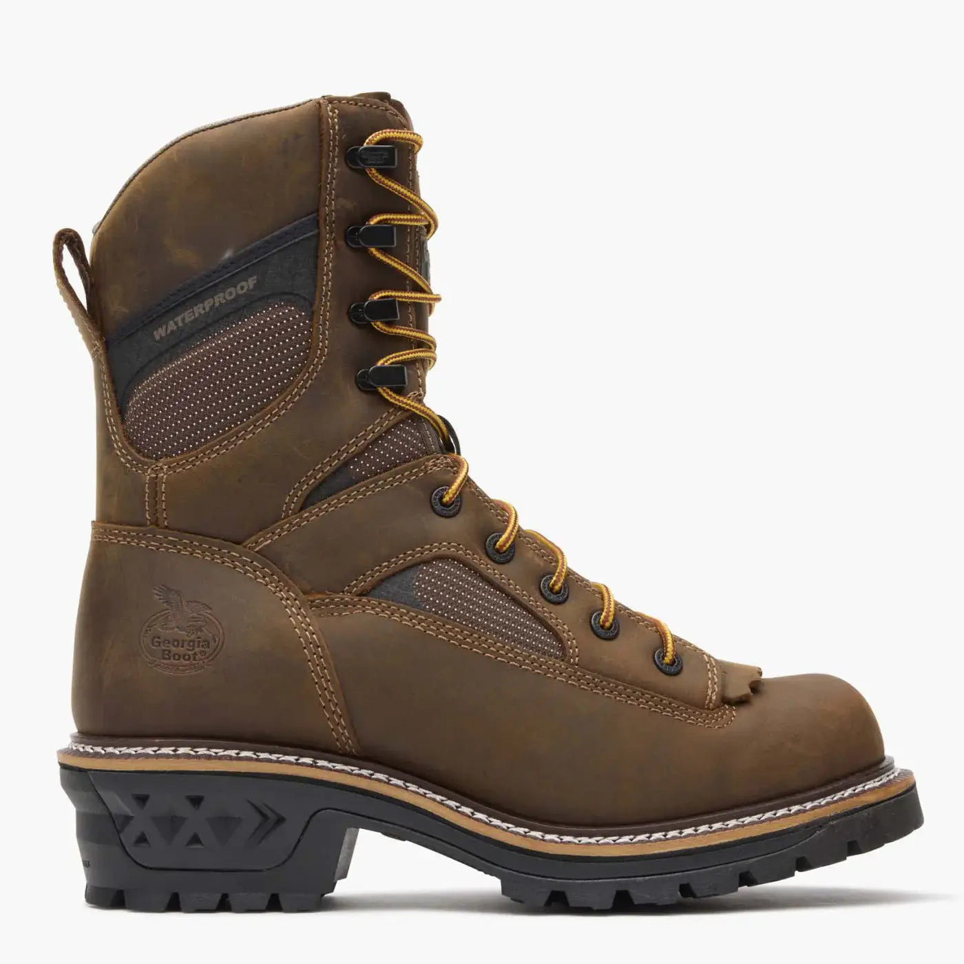 Georgia Boot Men's 9" LTX Logger Brown - Georgia Boot - Flyclothing LLC