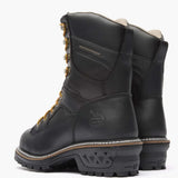 Georgia Boot LTX Logger Waterproof Black Work Boot - Flyclothing LLC - Flyclothing LLC