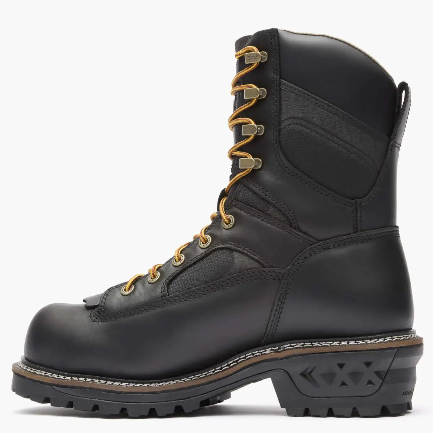 Georgia Boot LTX Logger Composite Toe Waterproof Black Work Boot Black - Georgia Boot - Flyclothing LLC