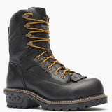 Georgia Boot LTX Logger Composite Toe Waterproof Black Work Boot Black - Georgia Boot - Flyclothing LLC