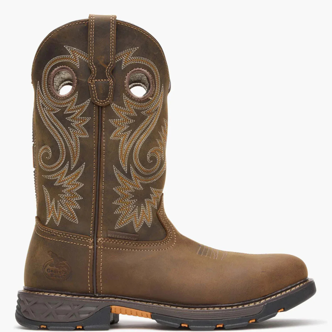 Georgia Boot Men's Carbo-Tec FLX Waterproof Pull-On Work Boot Alloy Toe - Georgia Boot - Flyclothing LLC
