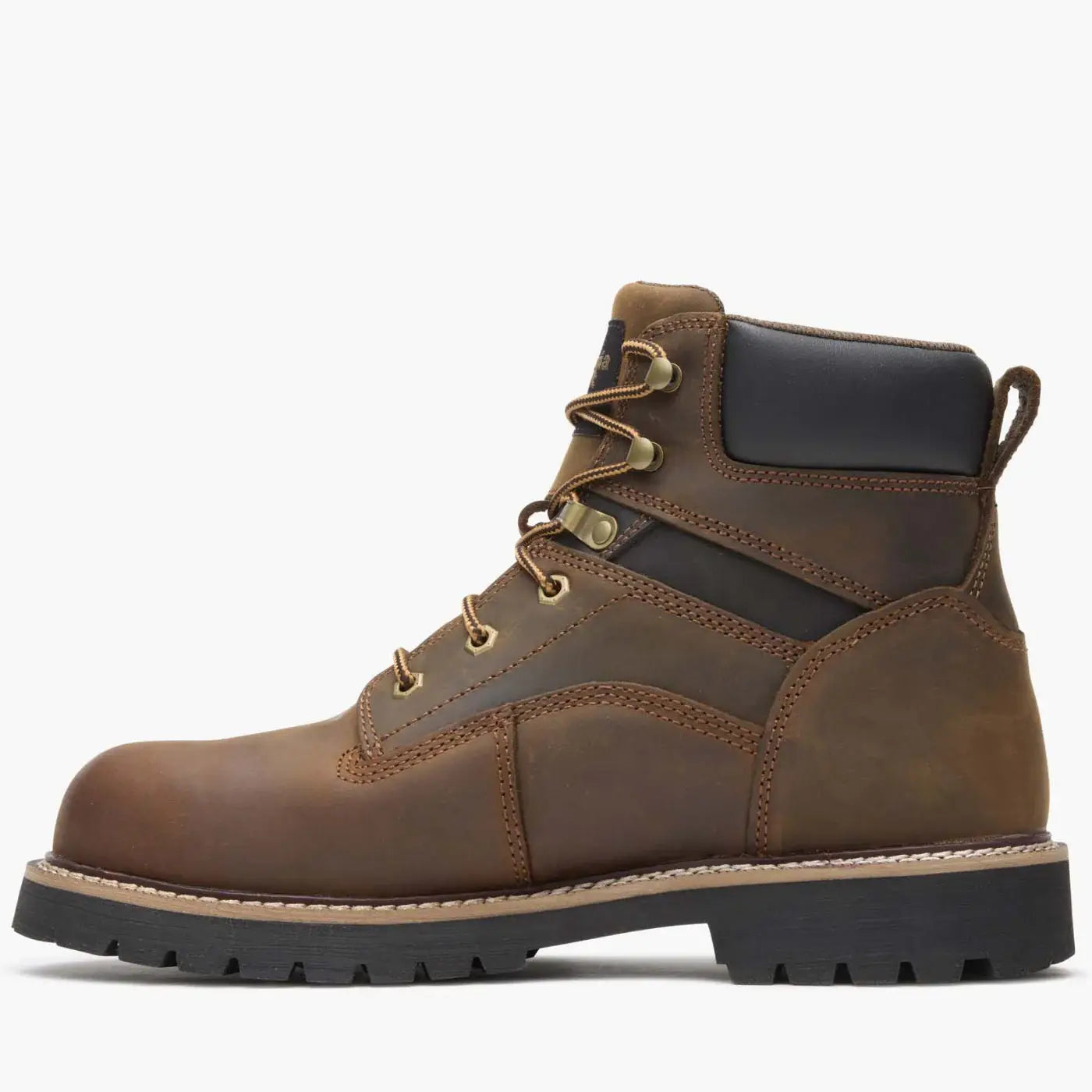Georgia Boot Men's Core 37 Steel Toe 6" Waterproof Work Boot Brown - Georgia Boot - Flyclothing LLC