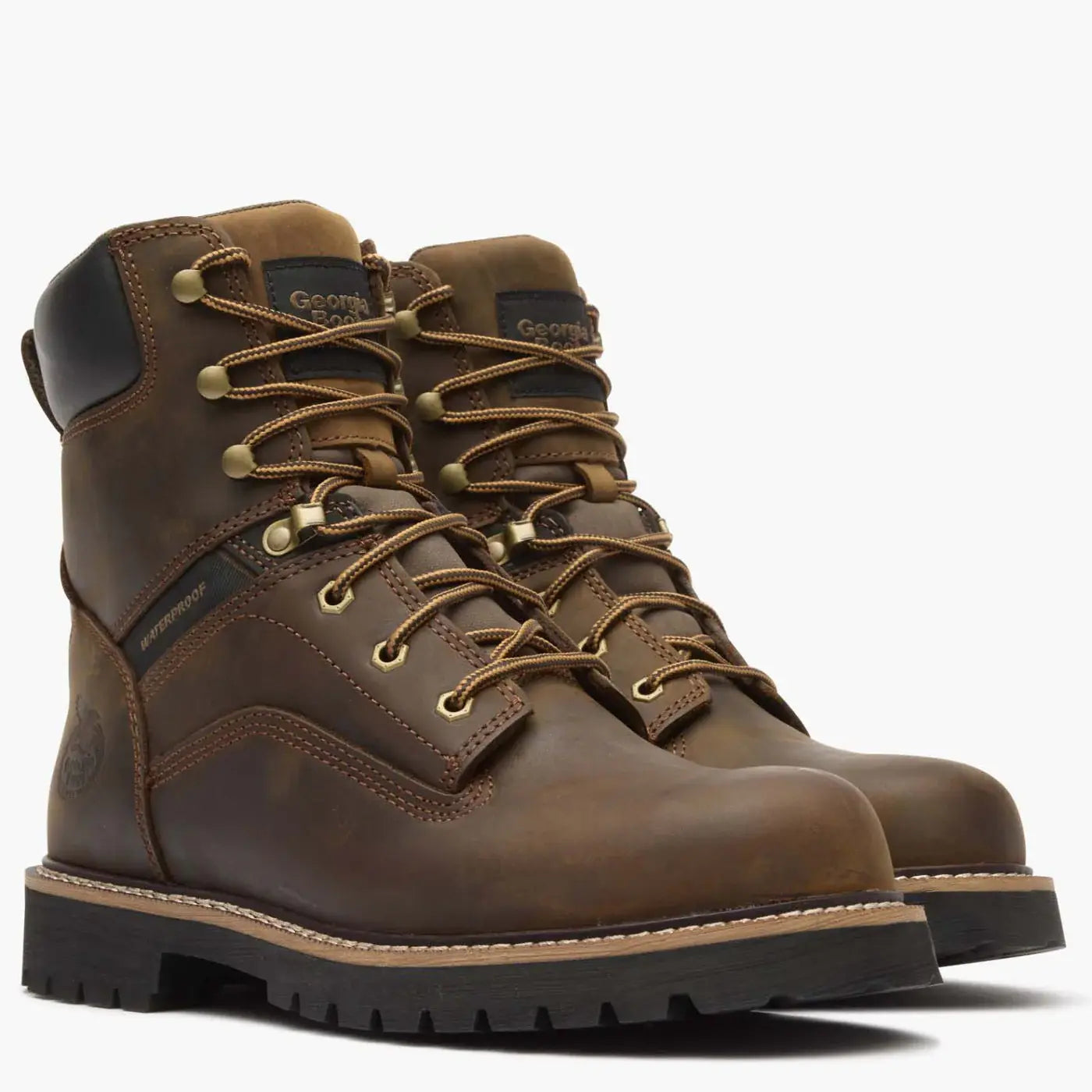 Georgia Boot Core 37 Waterproof 8" Work Boot Safety Toe - Georgia Boot - Flyclothing LLC
