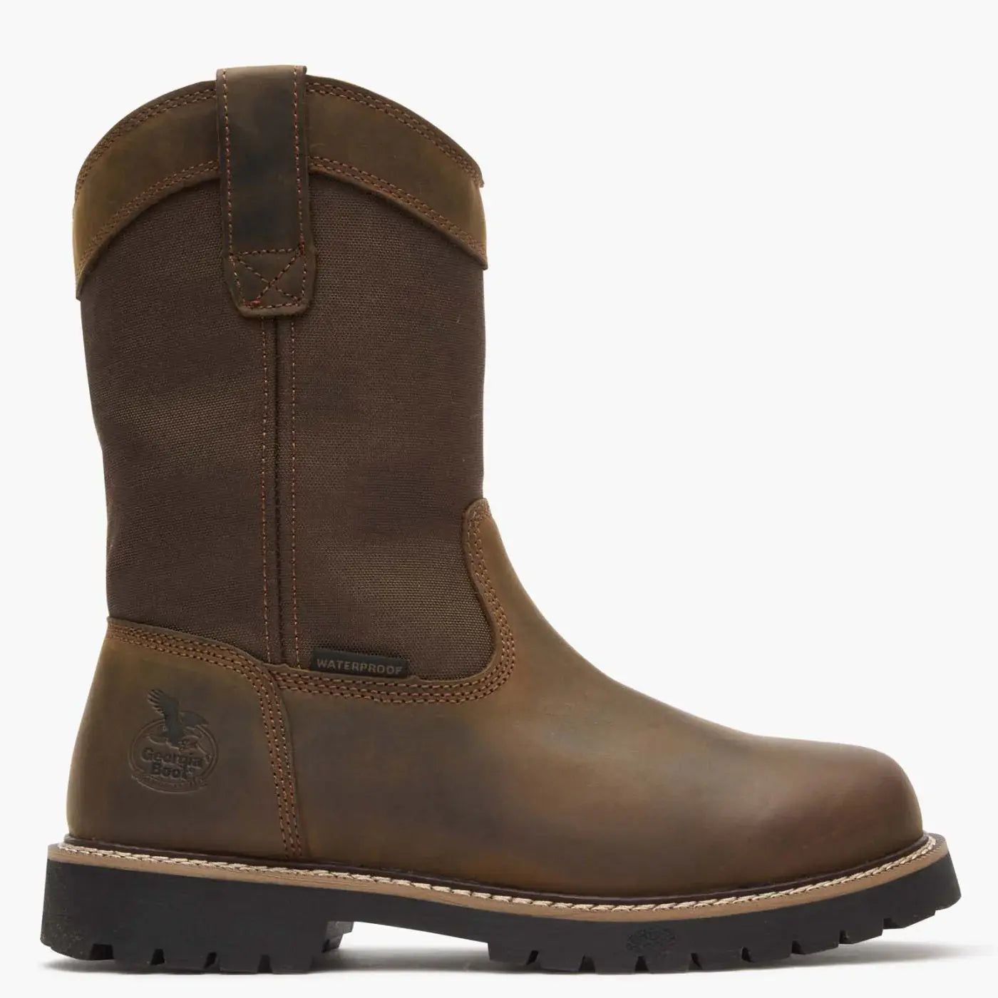 Georgia Boot Core 37 Waterproof 10" Pull-On Work Boot Soft Toe - Georgia Boot - Flyclothing LLC