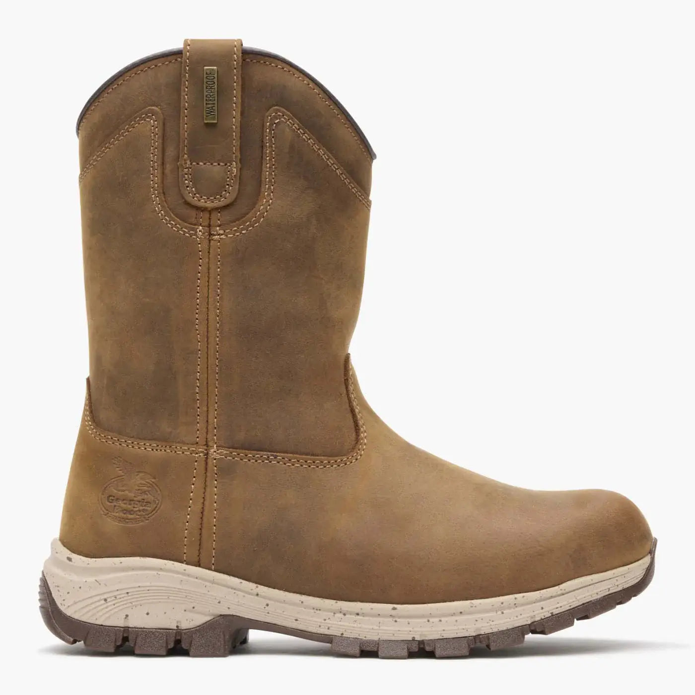 Georgia Boot Eagle Trail Women's Waterproof Pull-On Work Boot - Georgia Boot - Flyclothing LLC