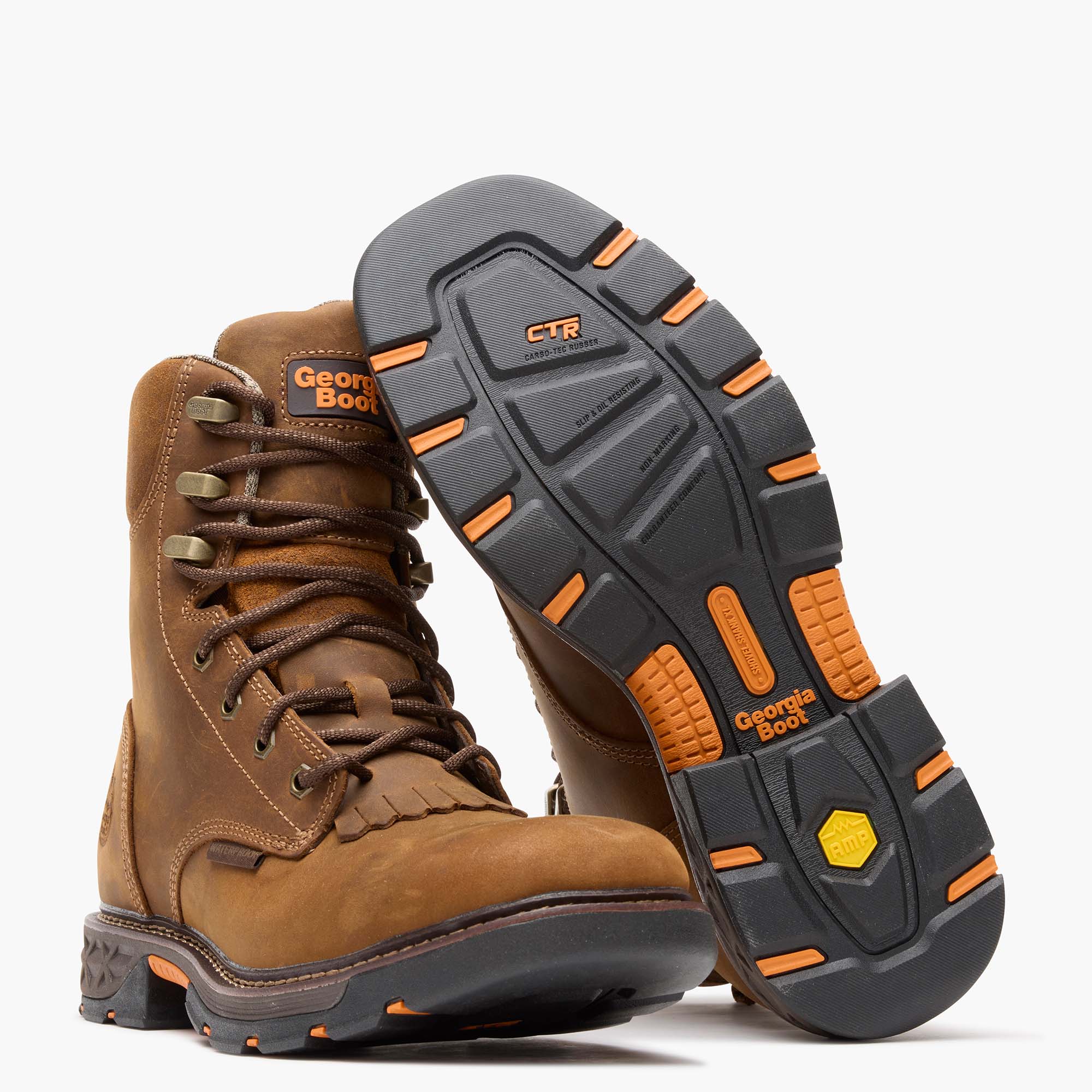 Georgia Boot Men's Carbo-Tec FLX Alloy Toe Waterproof Lacer Work Boot - Georgia Boot - Flyclothing LLC