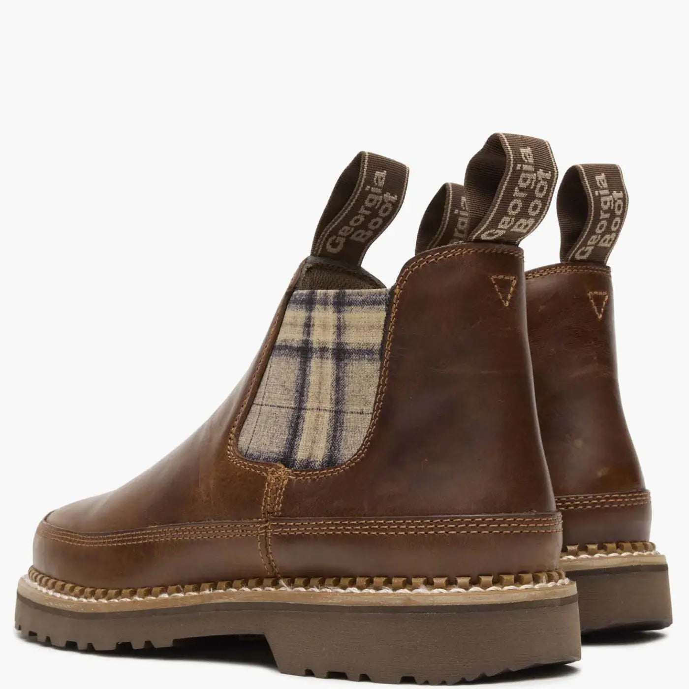 Georgia Boot Women's Plaid Chelsea Romeo Shoe - Georgia Boot - Flyclothing LLC
