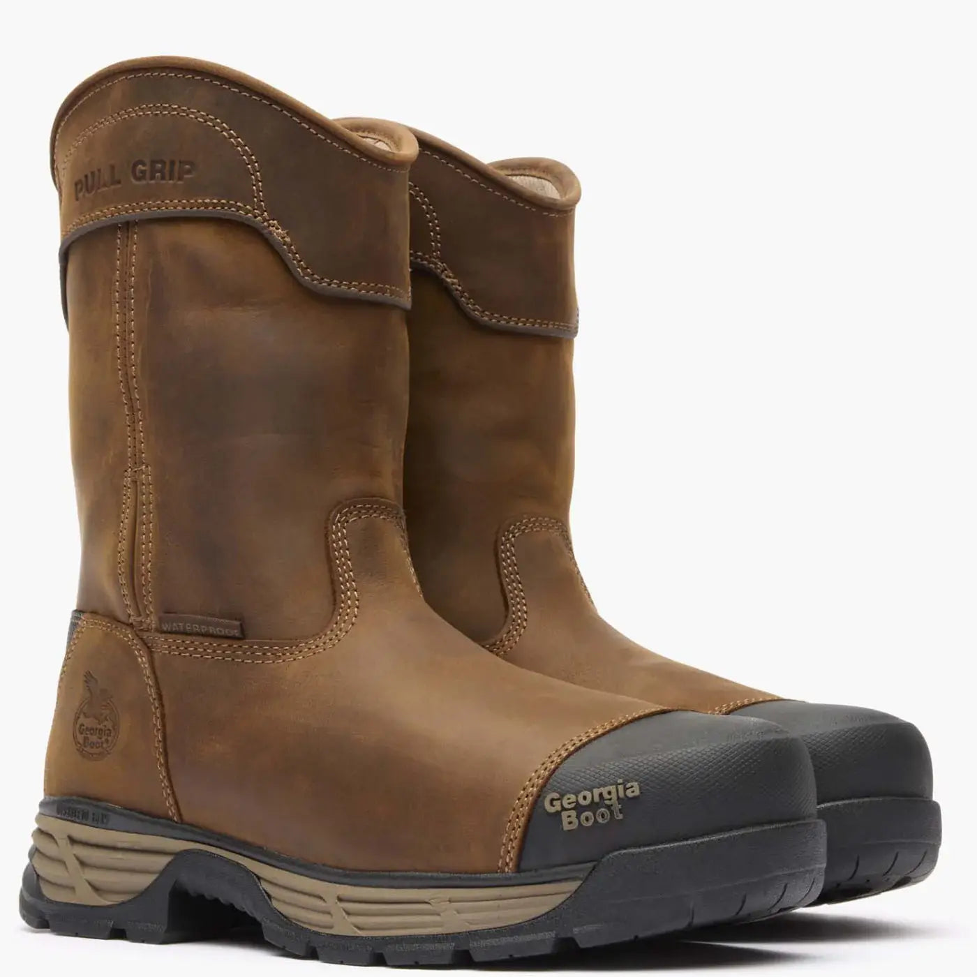 Georgia Boot Durablend Edge 10" Waterproof Alloy Toe Pull On Work Boot - Georgia Boot - Flyclothing LLC