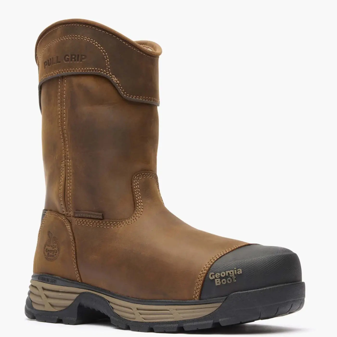 Georgia Boot Durablend Edge 10" Waterproof Alloy Toe Pull On Work Boot - Georgia Boot - Flyclothing LLC