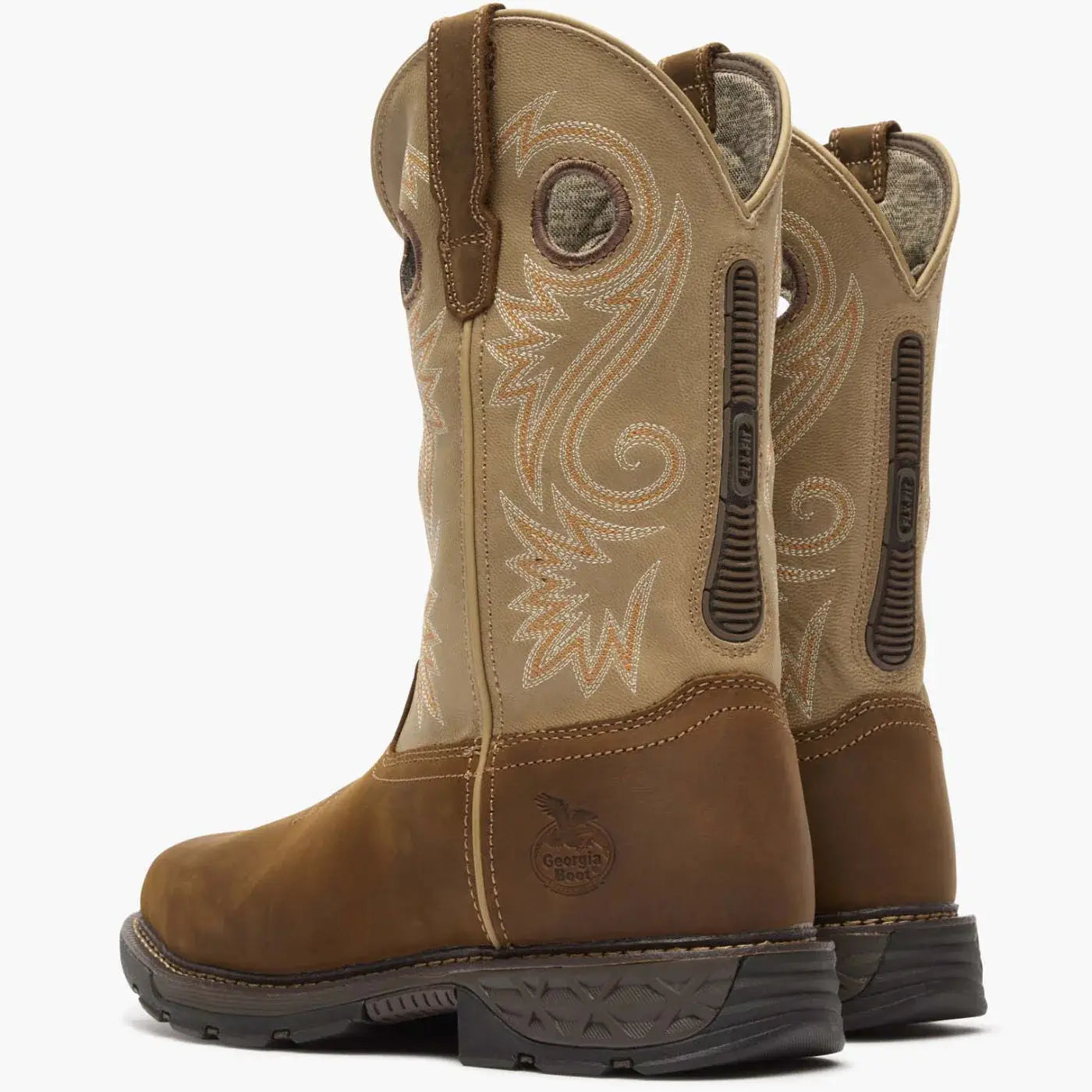 Georgia Boot Carbo-Tec FLX 11" Alloy Toe Pull On Work Boot - Georgia Boot - Flyclothing LLC
