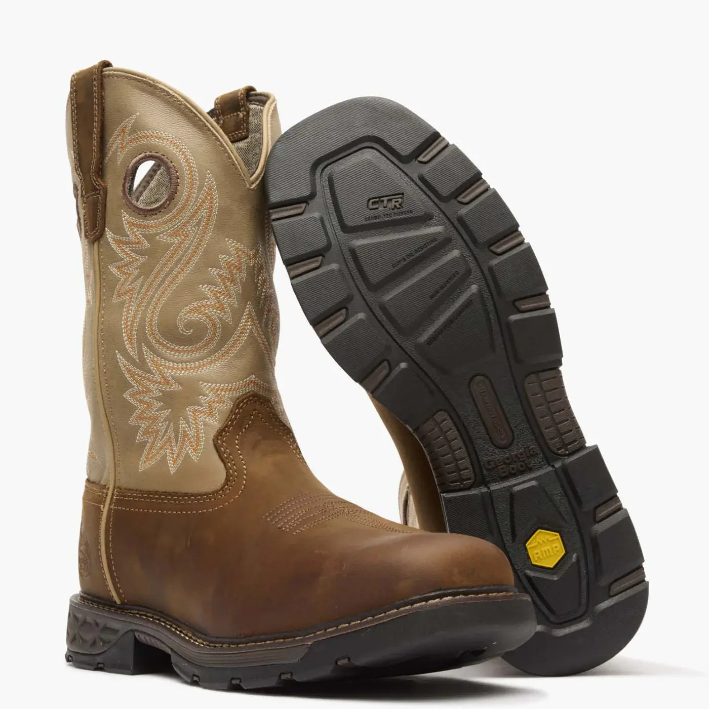 Georgia Boot Carbo-Tec FLX 11" Alloy Toe Pull On Work Boot - Georgia Boot - Flyclothing LLC