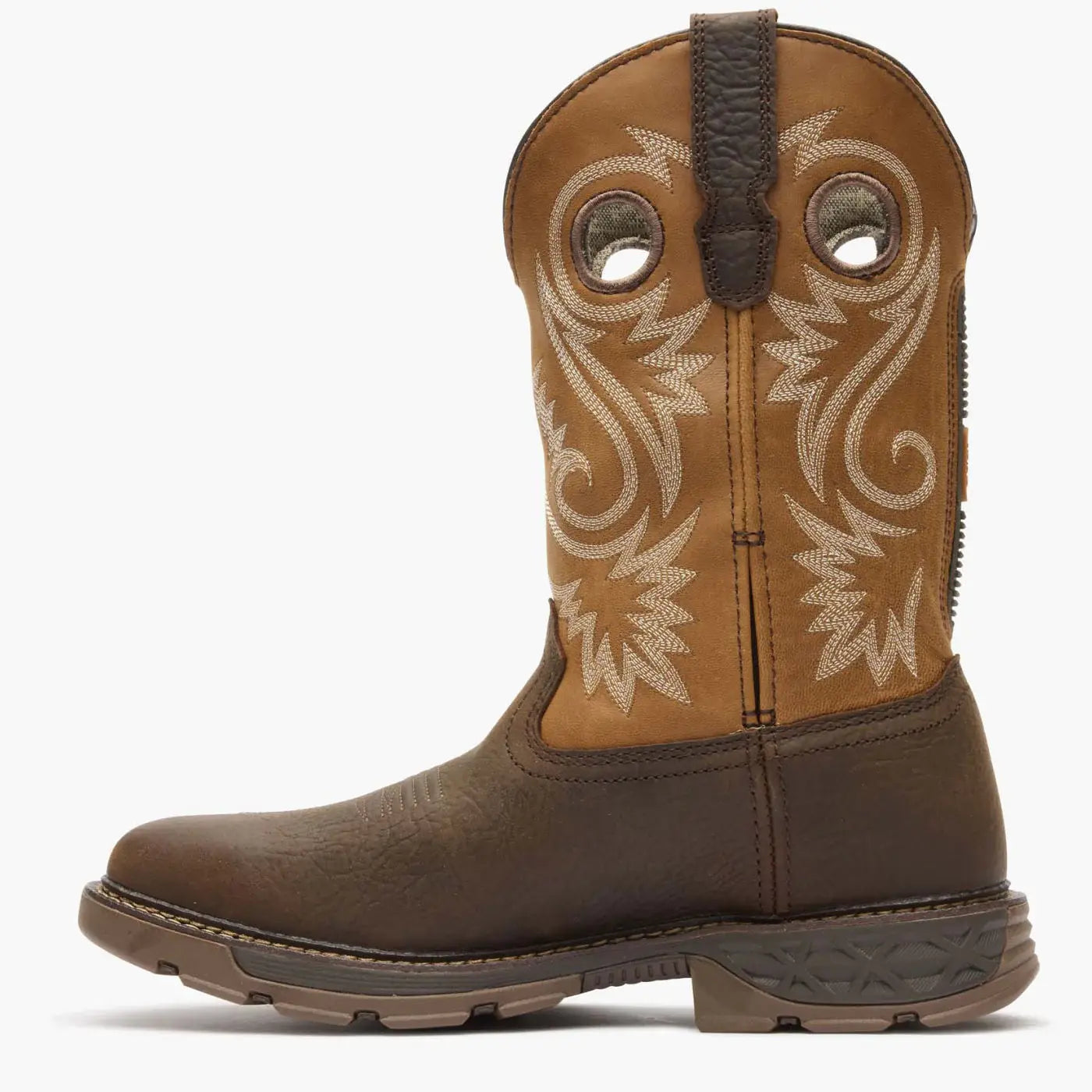 Georgia Boot Carbo-Tec FLX 11" Waterproof Pull On Work Boot Brown - Georgia Boot - Flyclothing LLC