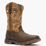 Georgia Boot Carbo-Tec FLX 11" Waterproof Pull On Work Boot Brown - Georgia Boot - Flyclothing LLC