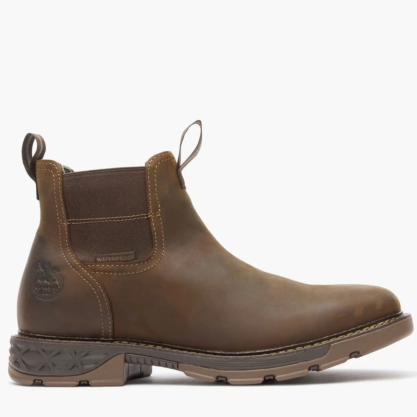 Georgia Boot Men's Carbo-Tec FLX Waterproof Chelsea Work Boot Alloy Toe - Georgia Boot - Flyclothing LLC
