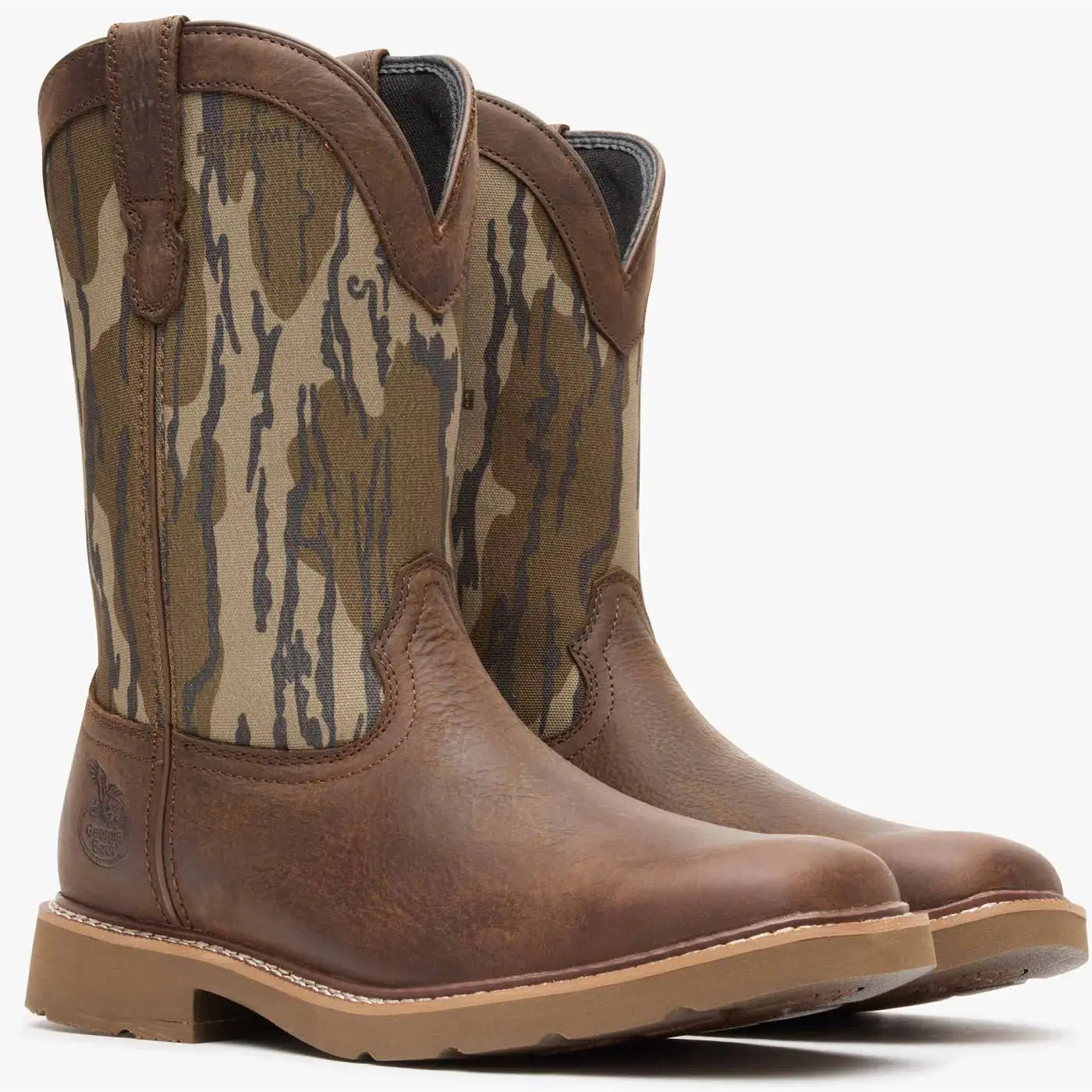 Georgia Boot Core 37 Western 11" Mossy Oak Pull On - Georgia Boot - Flyclothing LLC
