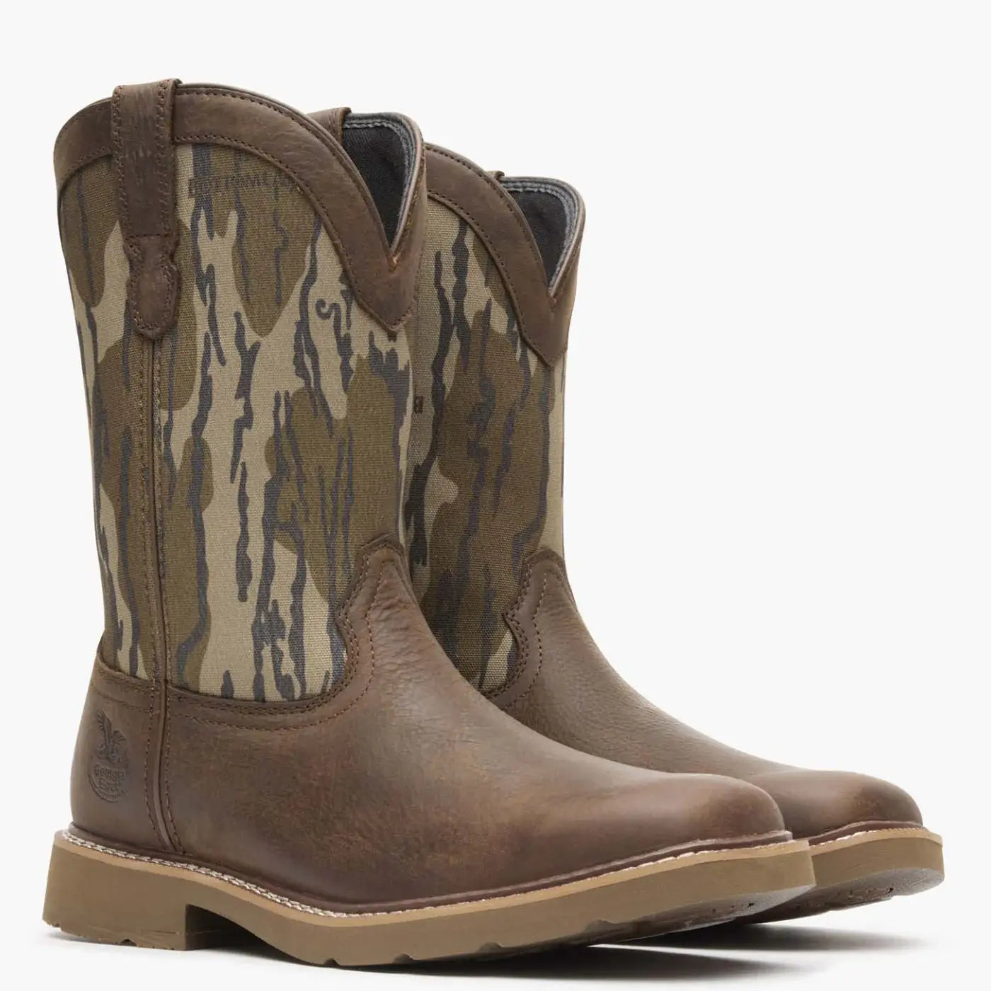 Georgia Boot Core 37 Western 11" Mossy Oak Pull On - Georgia Boot - Flyclothing LLC
