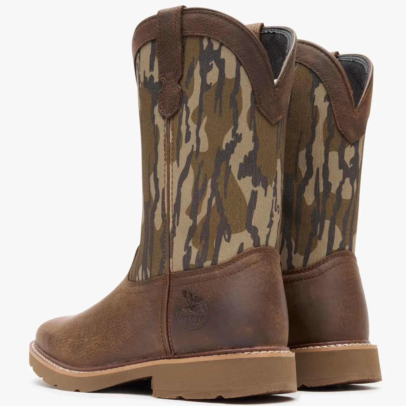 Georgia Boot Core 37 Western 11" Mossy Oak Pull On - Georgia Boot - Flyclothing LLC