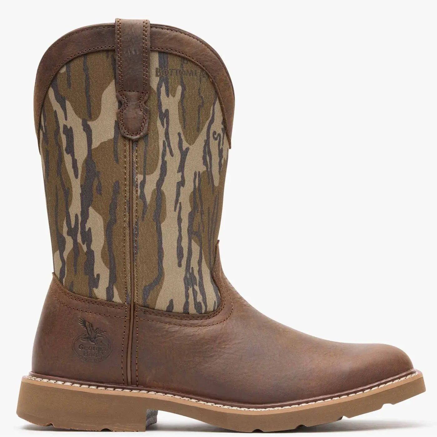 Georgia Boot Core 37 Western 11" Mossy Oak Pull On - Georgia Boot - Flyclothing LLC