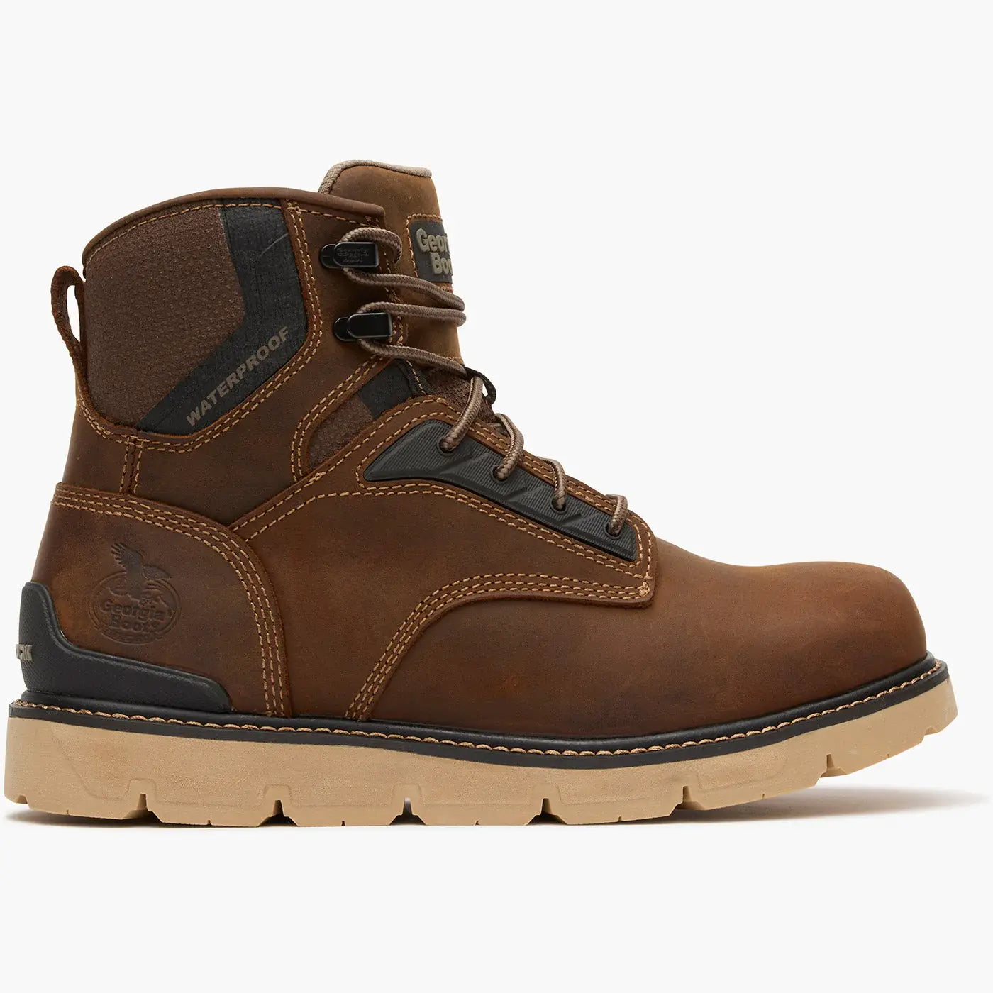 Georgia Boot Carbon Flex Wedge 6" Carbon Toe Work Boot - Georgia Boot - Flyclothing LLC