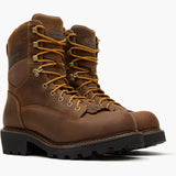 Georgia Boot Core 37 9" Scalloped Heel Waterproof Composite Toe Logger Work Boot - Georgia Boot - Flyclothing LLC