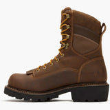 Georgia Boot Core 37 9" Scalloped Heel Waterproof Composite Toe Logger Work Boot - Georgia Boot - Flyclothing LLC
