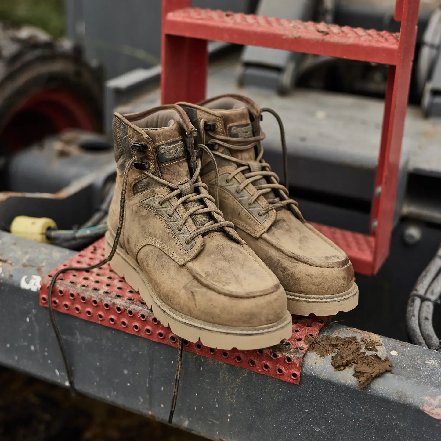 Georgia Boot Men's 6" Carbon Flex Wedge Waterproof Moc-Toe Work Boot - Georgia Boot - Flyclothing LLC
