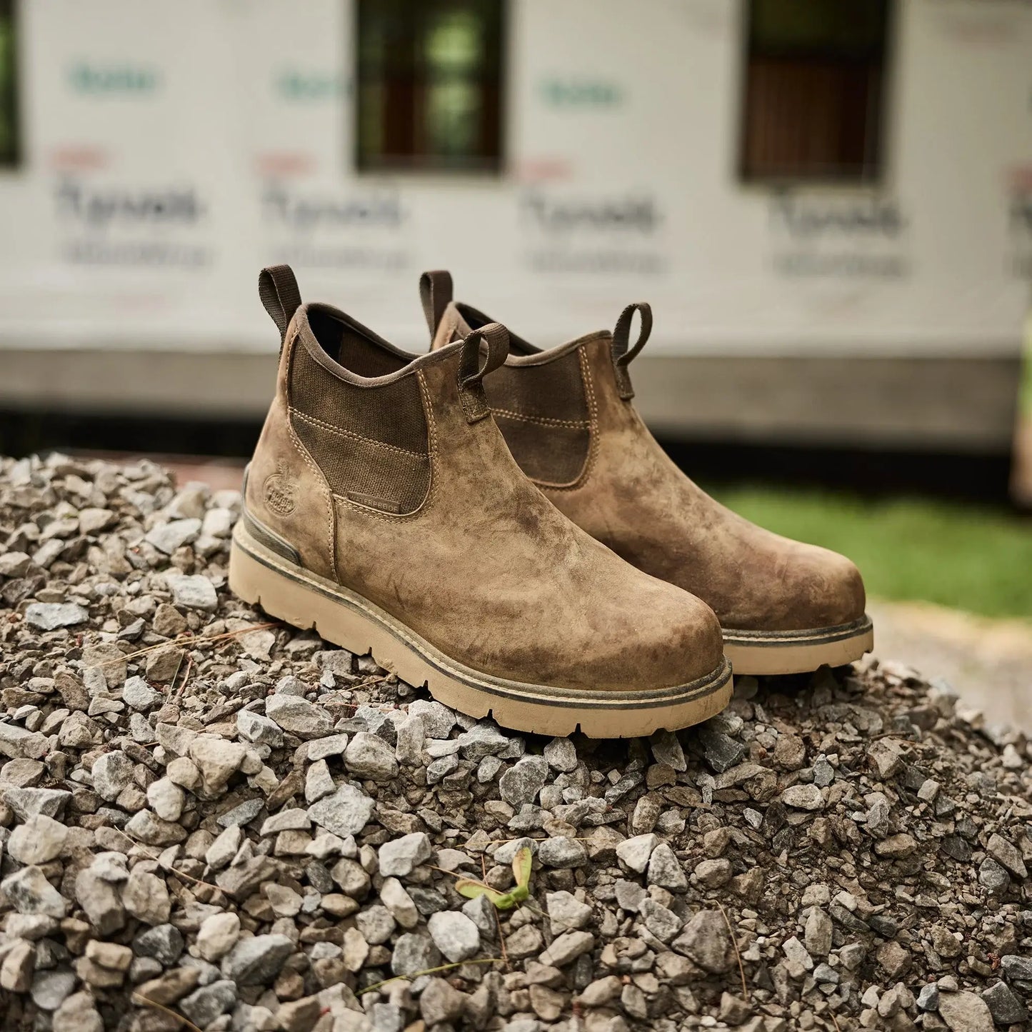Georgia Boot Carbon Flex Wedge Chelsea Work Boot - Georgia Boot - Flyclothing LLC