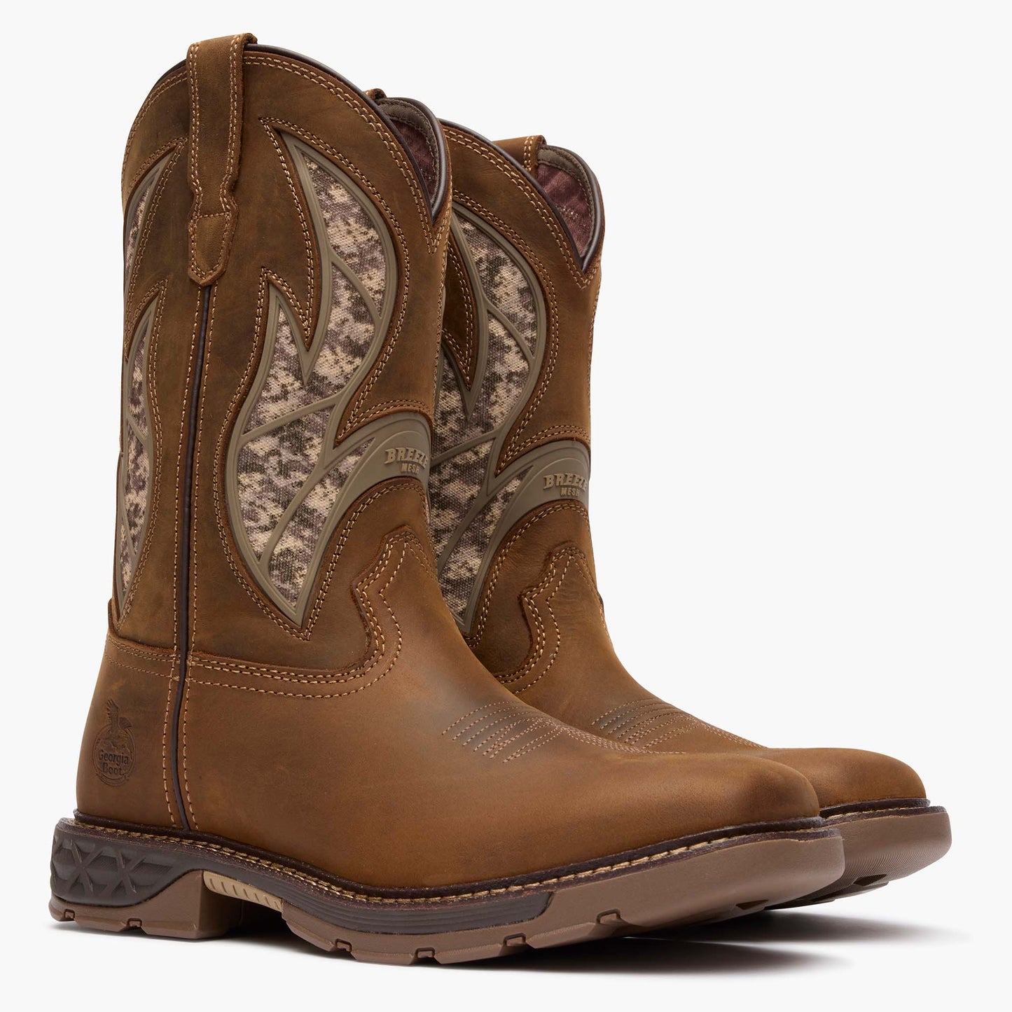 Georgia Boot Carbo-Tec FLX 11" Pull-On Work Boot - Georgia Boot - Flyclothing LLC
