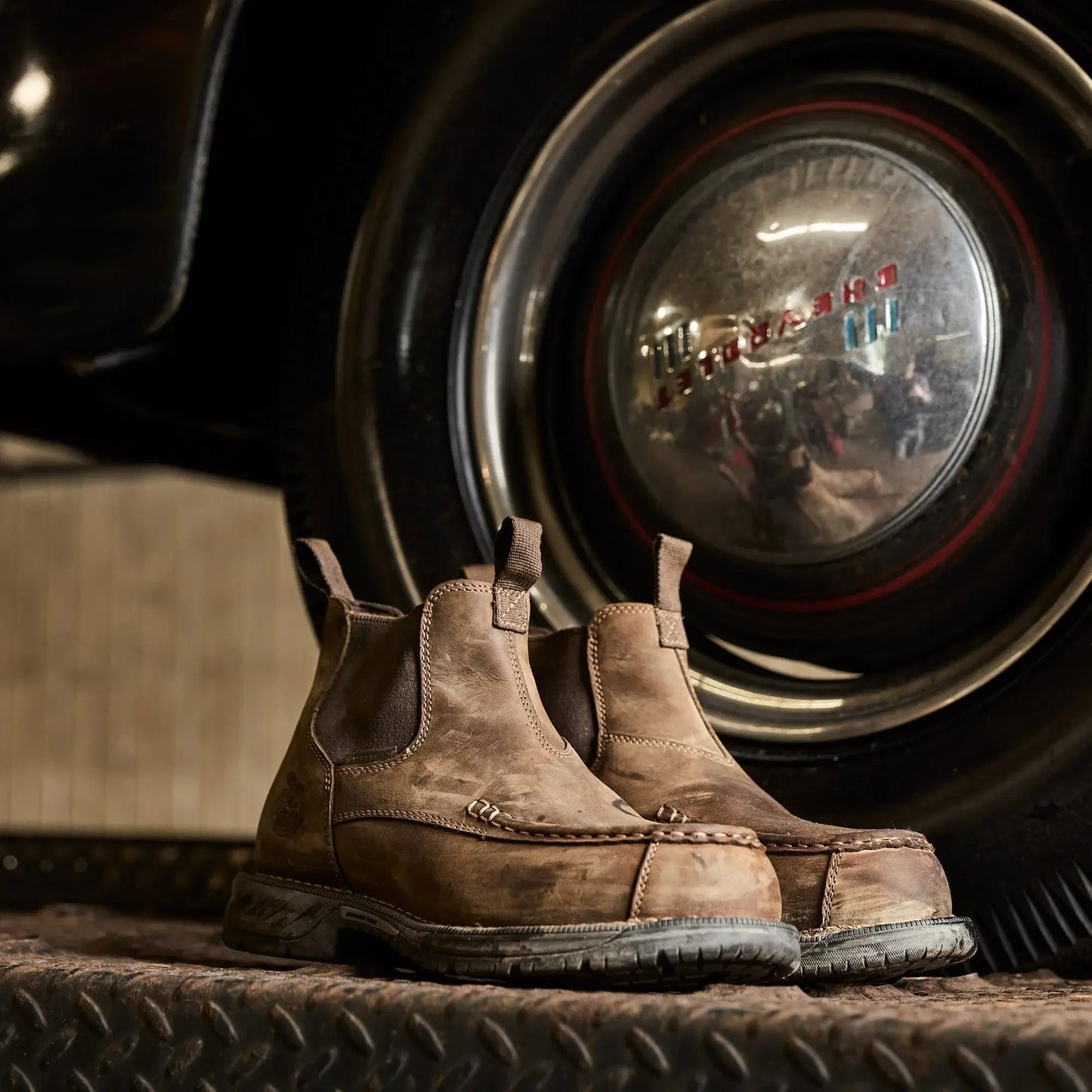 Georgia Boot Athens 360 Moc-Toe Chelsea Waterproof Nano Composite Toe Work Boot - Georgia Boot - Flyclothing LLC