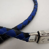 Get Back Whip - Black and Blue - GoLeather
