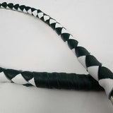 Get Back Whip - Black and White - GoLeather