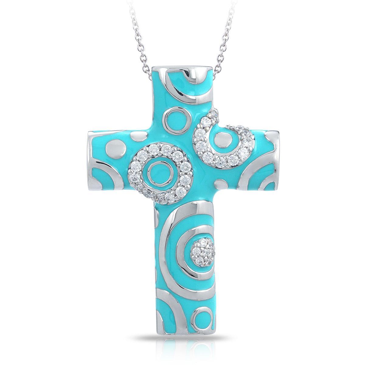 Galaxy Cross Pendant - Belle Étoile Jewelry - Flyclothing LLC